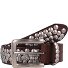  Studded belt Leer variant cognac | 95 cm