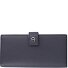  Basics portemonnee leer 19 cm variant marine