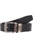  Belt 7 Riem Leer variant schwarz | individuell kürzbar