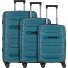 Strz by Asteroid 4 wielen Kofferset 3-delig met uitbreidingsplooi variant deepsea green Strz by Asteroid 4 wielen Kofferset 3-delig met uitbreidingsplooi variant deepsea green
