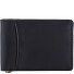  Portemonnee RFID Leer 11 cm variant black-blue