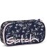 Etui 22 cm variant dark blue rose white  Etui 22 cm variant dark blue rose white