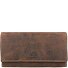  Vintage portemonnee leer 18,5 cm variant antikbraun