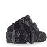 Studded riem leer variant schwarz | 90 cm Studded riem leer variant schwarz | 90 cm