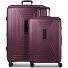  Essentials 14 4 wielen Kofferset 2-delig met uitbreidingsplooi variant aubergine metallic
