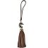  Ciondollini tasbedeltje van leer, 24 cm variant saddle brown