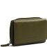  Zelan Portemonnee RFID-bescherming Leder 12 cm variant olive green