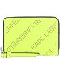 Gestanst portefeuille leer 10,5 cm variant lime Gestanst portefeuille leer 10,5 cm variant lime