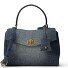  Farrah Handtas 23.5 cm variant oxford blue lauren tan