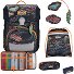  Neo Exklusiv Safety Light Schooltas set 5-delig variant Flames
