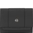  Circle Portemonnee RFID-bescherming Leer 12 cm variant black