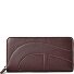  Deborah Portemonnee RFID-bescherming Leder 19 cm variant port red