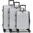  Essentials 18 2.0 4 wielen Kofferset 3-delig met uitbreidingsplooi variant metallic-silver shiny