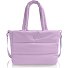  Puffer Shopper Tas 43 cm Laptop compartiment variant lavender