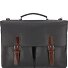 Corso DeLuxe Koffer Leer 39 cm Laptop compartiment variant schwarz Corso DeLuxe Koffer Leer 39 cm Laptop compartiment variant schwarz
