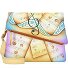  Art+Craft Schoudertas Leer 30 cm variant handbemalt