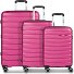 Paris 4 wielen Kofferset 3-delig met uitbreidingsplooi variant arctic-pink Paris 4 wielen Kofferset 3-delig met uitbreidingsplooi variant arctic-pink
