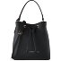  Bologna leeren crossbody-buideltas, leer, 25 cm variant black