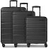  Munich 4.0 4 wielen Kofferset 3-delig met uitbreidingsplooi variant black dull