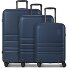  Pro ABS 4 wielen Kofferset 3-delig met uitbreidingsplooi variant navy