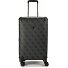  Berta 4 wielen Trolley 63 cm met uitbreidingsplooi variant coal logo