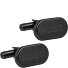 E-Classic Manchetknopen Roestvrij staal 1.5 cm variant black E-Classic Manchetknopen Roestvrij staal 1.5 cm variant black