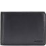  Primo portemonnee leer 12 cm variant schwarz