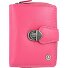  Sponsachtig portefeuille leer 9 cm variant fuchsia