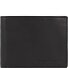  Pure Black Portemonnee RFID-bescherming Leer 13 cm variant black