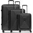  Essentials 14 4 wielen Kofferset 3-delig met uitbreidingsplooi variant black metallic