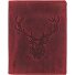  Vintage Portemonnee Hertog Leer 9,5 cm variant rusty red