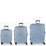 Bari 4 wielen Kofferset 3-delig met uitbreidingsplooi variant Blue Bari 4 wielen Kofferset 3-delig met uitbreidingsplooi variant Blue