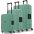  Essentials 15 4-wiel kofferset 3-delig met driepuntsluiting variant sea green