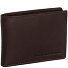  Enzo Portemonnee RFID-bescherming Leer 11 cm variant brown
