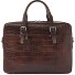  Koffer Leer 41 cm Laptop compartiment variant mocca