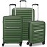 Ibiza 4 wielen Kofferset 3-delig variant limette Ibiza 4 wielen Kofferset 3-delig variant limette
