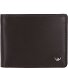  Polo Portemonnee RFID-bescherming Leder 11 cm variant dunkelbraun