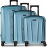  New York 4 wielen Kofferset 3-delig met uitbreidingsplooi variant ice blue