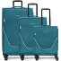 taska 4-wiel kofferset 3-delig met rekbare vouw variant ocean blue taska 4-wiel kofferset 3-delig met rekbare vouw variant ocean blue