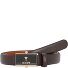  Riem leer variant dark brown | 100 cm