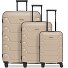 Edition 01 4 wielen Kofferset 3-delig met uitbreidingsplooi variant beige Edition 01 4 wielen Kofferset 3-delig met uitbreidingsplooi variant beige