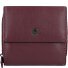  Sponsachtig portefeuille leer 10,5 cm variant bordeaux