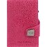  Click & Slide Creditcardetui Portemonnee RFID Leer 6,5 cm variant fuchsia-silver
