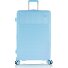  Pastel 4 wielen Trolley L 76 cm met uitbreidingsplooi variant blue