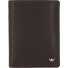  Polo Portemonnee RFID-bescherming Leder 9 cm variant dunkelbraun