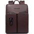  Harper Dagrugzak Leer 38 cm Laptop compartiment variant dark brown
