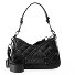 Quilted Schoudertas 25 cm variant black-silver Quilted Schoudertas 25 cm variant black-silver