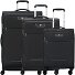 Joy 4-wiel kofferset 3st. variant nero Joy 4-wiel kofferset 3st. variant nero