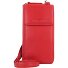  Nappa mobieletelefoonhoesje RFID leer 8 cm variant rot