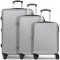  Paradise 2.0 4 wielen Kofferset 3-delig met uitbreidingsplooi variant stone grey
